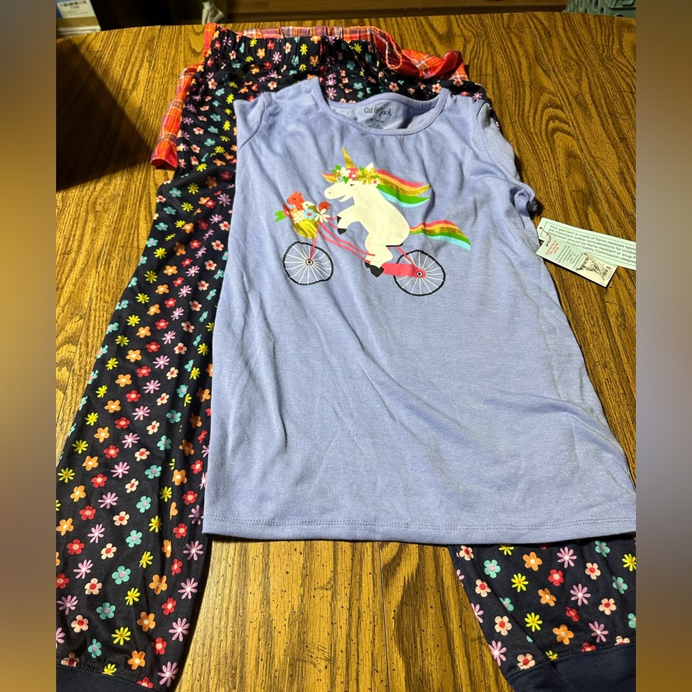 Cat & Jack 3 piece Pajama Set NWT